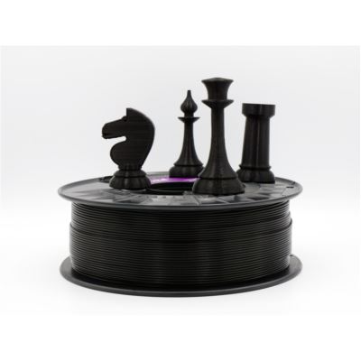 TENAFLEX flessibile gomma  1,75 MM / NERO CORVINO / NEGRO AZABACHE / JET BLACK / 750 gr / WINKLE in stampa 3d
